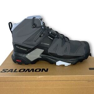 NEW Salomon X Ultra 4 Mid GTX Gore Tex‎ Womens 10 (EU 42.66) Hiking Boots Grey